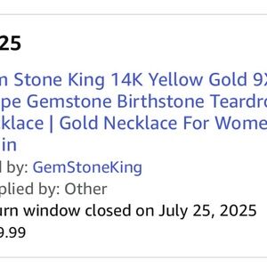 14K Yellow Gold Necklace